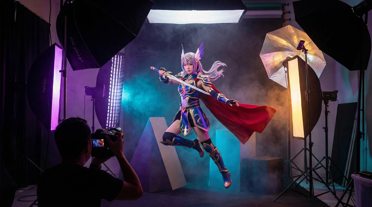 韩漫-cosplay视频拍摄